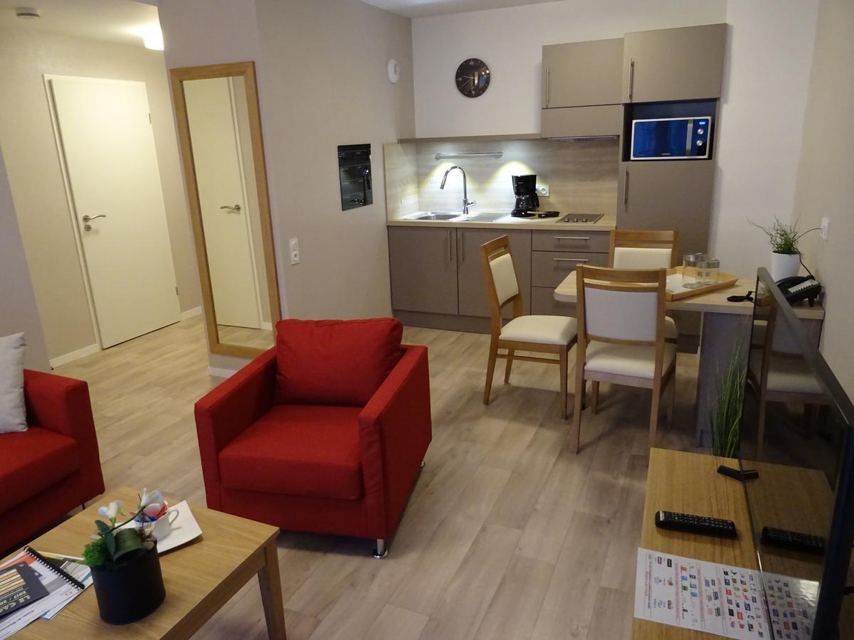 Domitys La Chaloupe Bleue Aparthotel กงการ์โน ภายนอก รูปภาพ